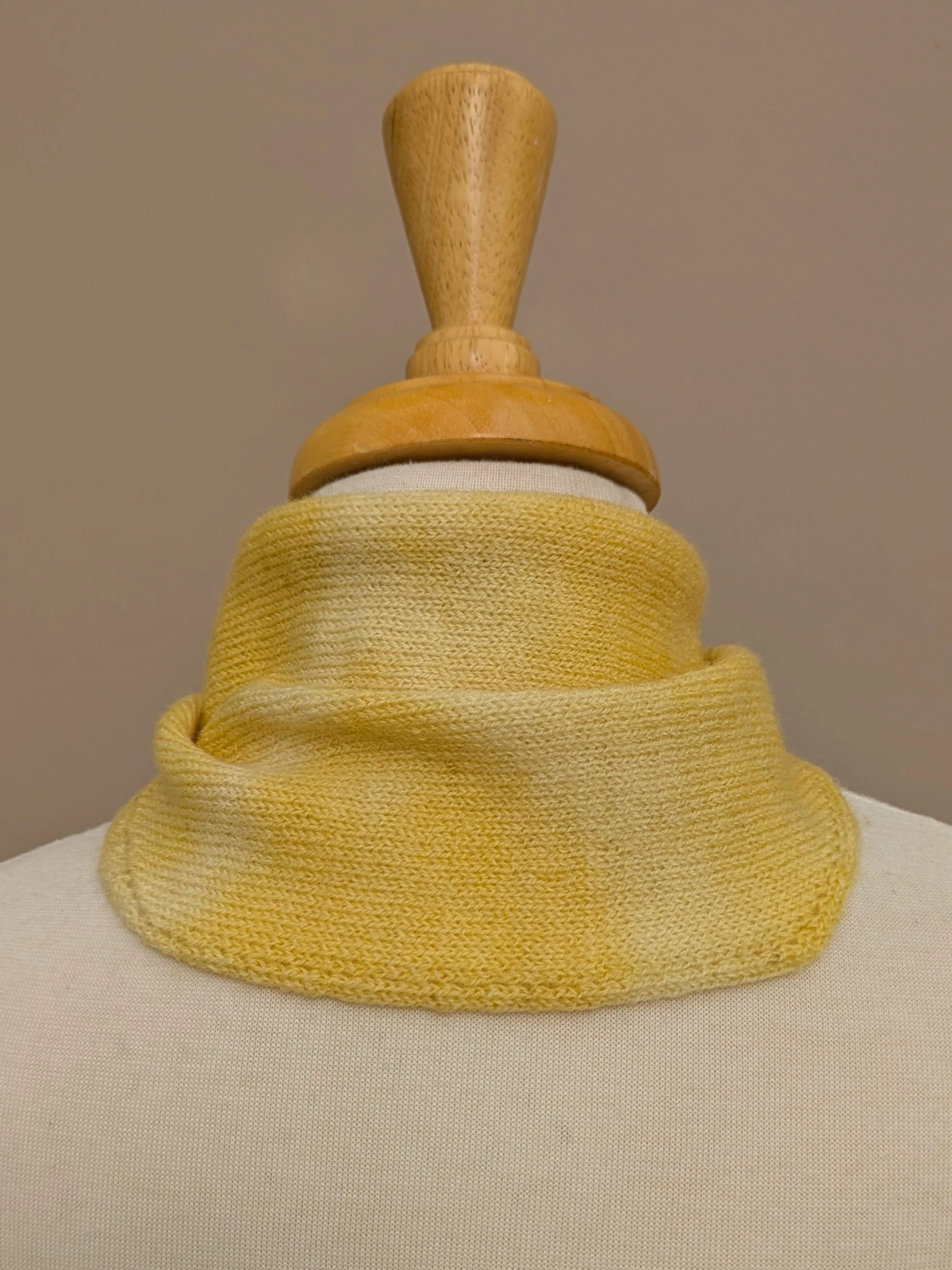 Ria Burns Knitwear Naturally Dyed Neckerchief Chamomile Scrunch 6.jpg