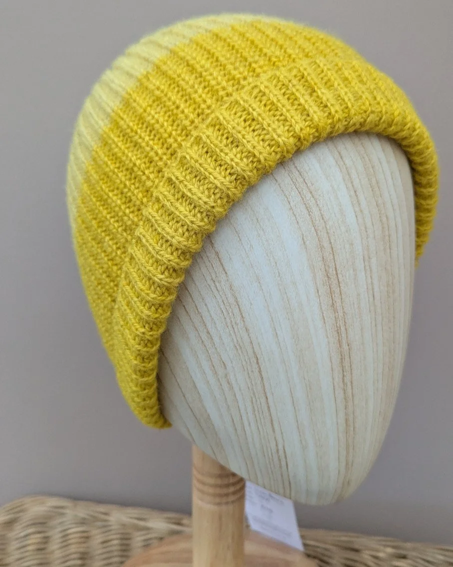Ria Burns Knitwear Naturally Dyed Fisherman Beanie Weld Ombre 2 web.jpg