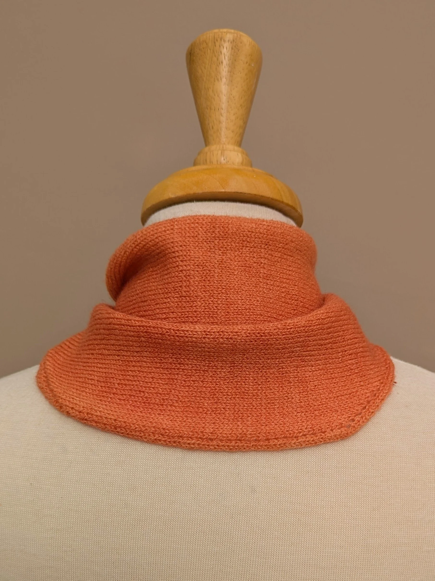 Ria Burns Knitwear Naturally Dyed Neckerchief Madder 6.jpg