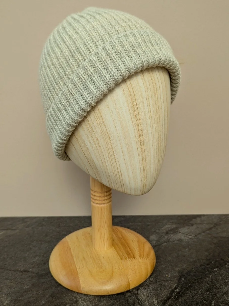 Ria Burns Knitwear Naturally Dyed Fisherman Beanie Indigo Aqua 4 web.jpg
