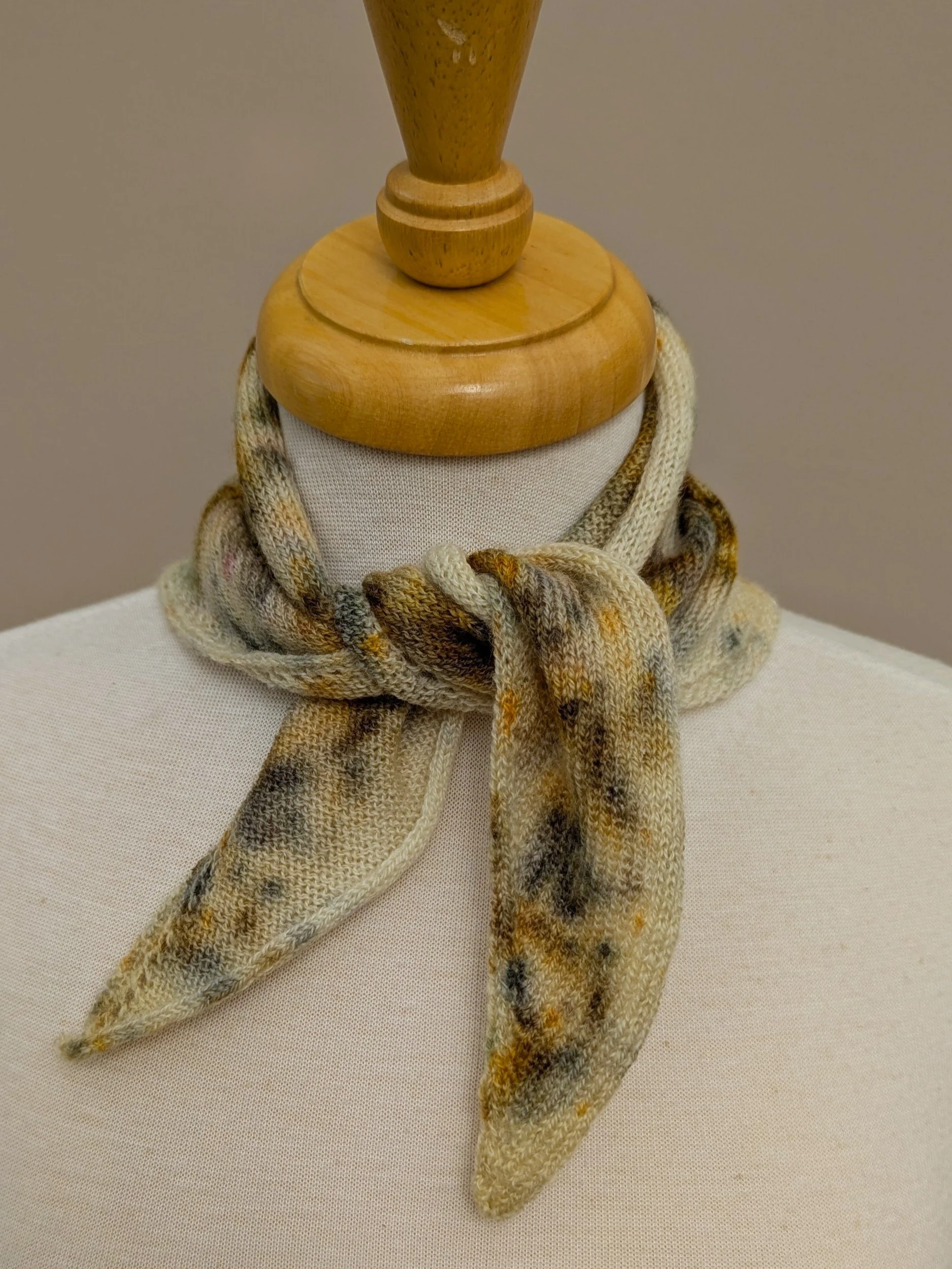Ria Burns Knitwear Naturally Dyed Neckerchief Bundle Dye Warm 5.jpg