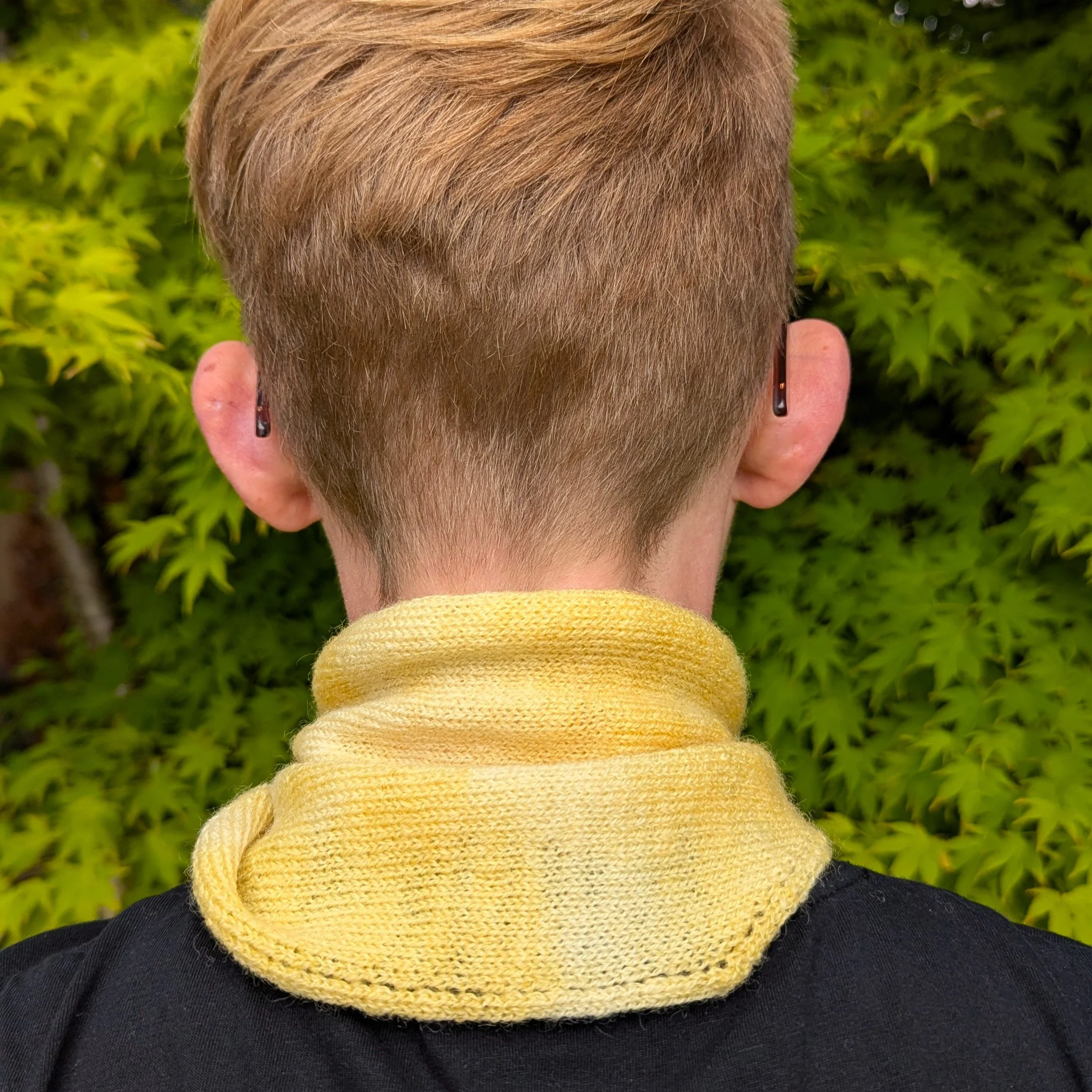 Ria Burns Knitwear Naturally Dyed Neckerchief Chamomile Scrunch 4.jpg