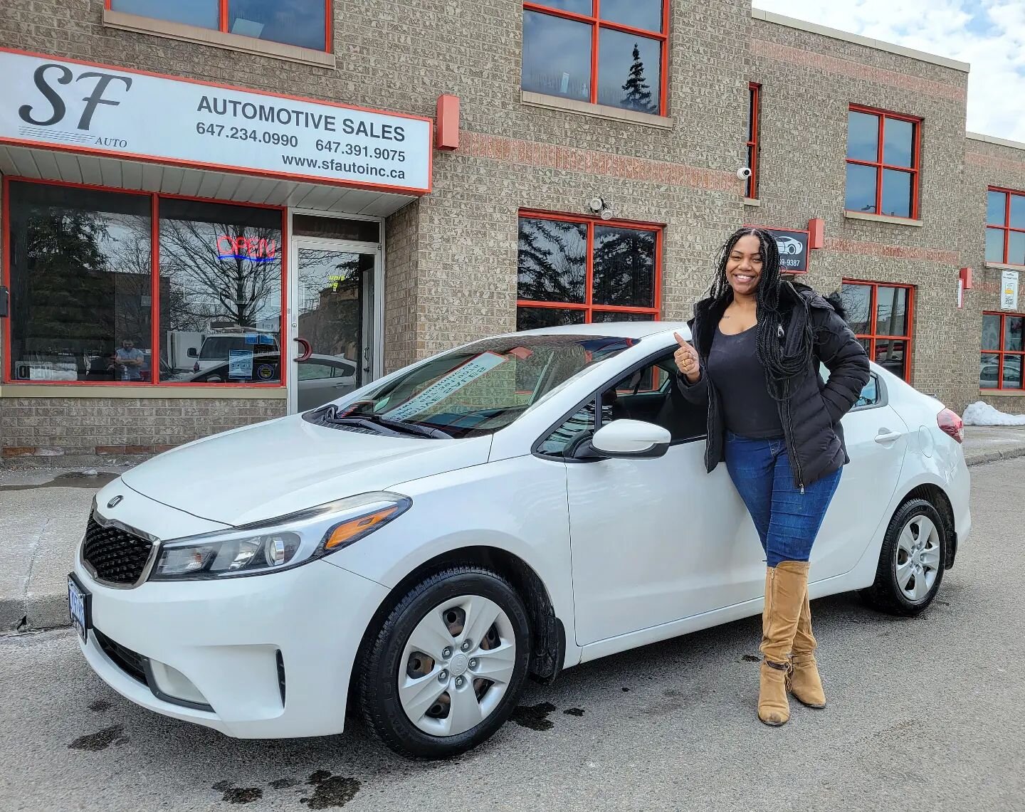 Another happy Broker customer, congratulations Jen on your new Kia Forte🏁🏁 Thank you for trusting in SF Auto and welcome to our Family 🏁😁
.
.
.
.
.
.

.
.
.
.
#sfauto #justdrive #vaughan #Woodbridge #Kia #Forte #kiaforte