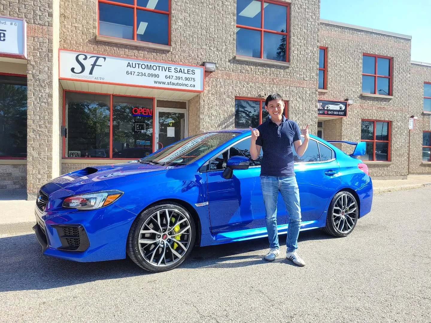 Congratulations to Kenneth, who scored this super clean low km 2020 Subaru WRX STI Sport Tech 🏁🏁 Thank you for trusting in SF Auto and welcome to our Family 🏁🏁
.
.

.
.
.
.
.

.
.
.
.
.
.
#sfauto #justdrive #sti #sporttech #stisporttech #Subaru #