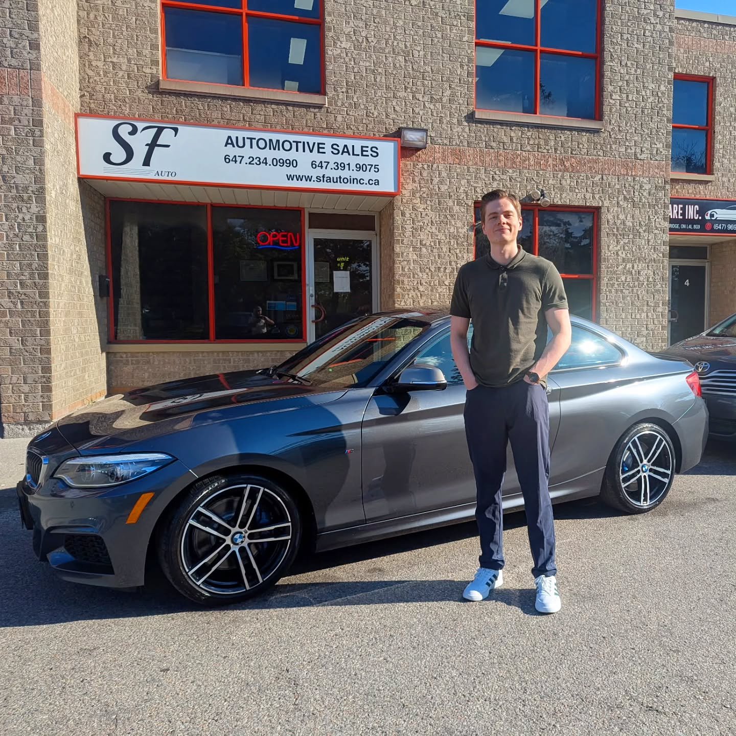 Congratulations to Austin.  Whi picked up his beautiful 2018 BMW M240Xi. Thank you for trusting in SF Auto and welcome to our Family 
.
.
.
.
.
.
.
.
.
.
.

.

.

.

#sfauto #justdrive
#bmw #mpack
#bmwmpack #m #bmw2series #2series #m240 #m240i #m240x