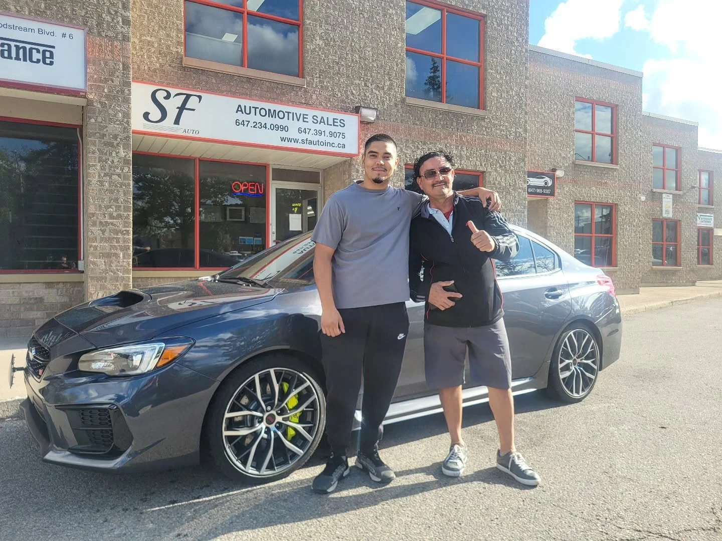 Congratulations to Daniel on his beautiful new Subaru STI 🏁🏁 and a big thank you to his father Alberto who trusted in us with providing an STI to both his sons, it is greatly appreciated 💪 Thank you again for trusting in SF Auto and welcome to our