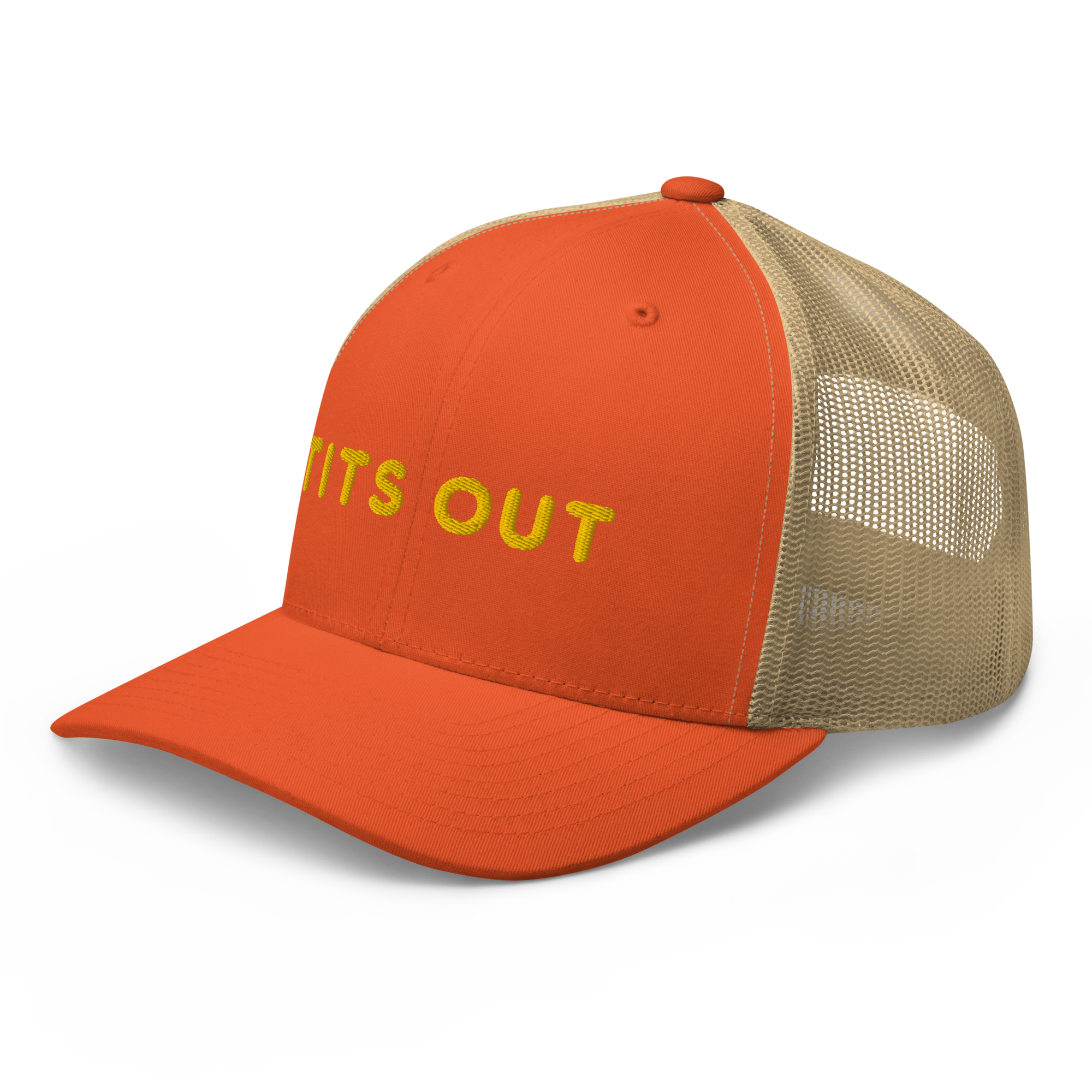 retro-trucker-hat-rustic-orange-khaki-left-front-66172b9c62111.png