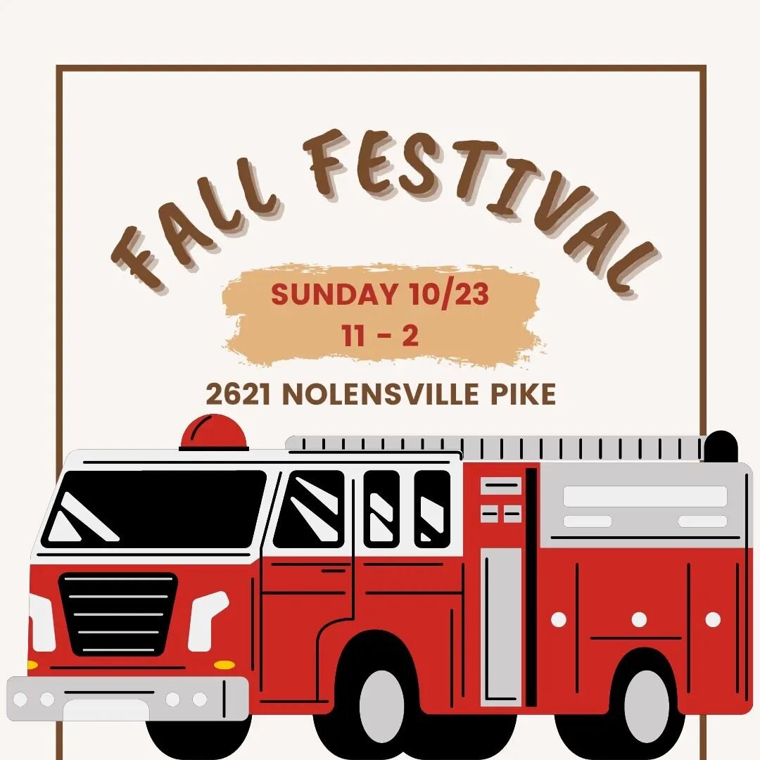 This Sunday you can see some fun vehicles at our fall festival! The fire department is bringing a truck and members of the community are bringing their vintage cars. Come check them out!
