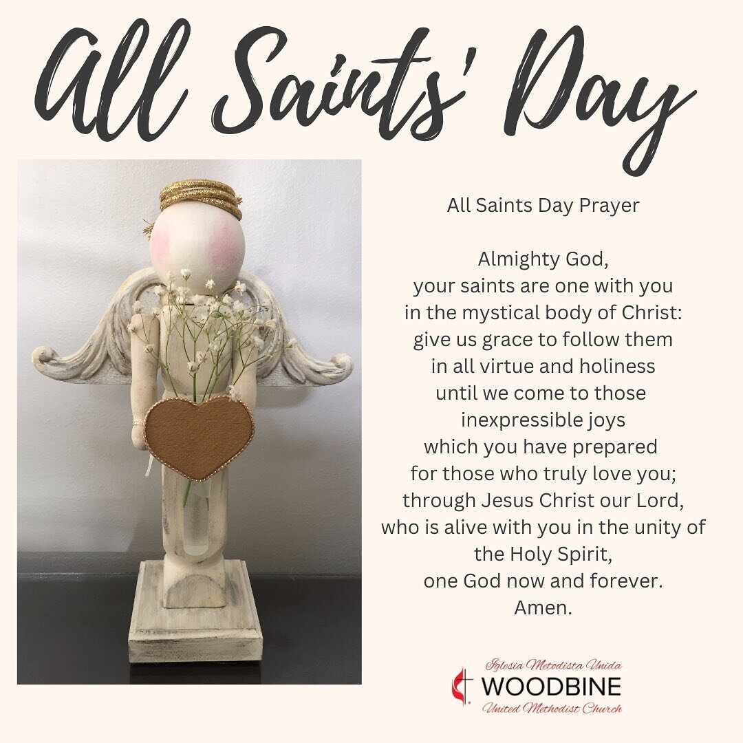 Remembering today our loved ones who are rejoicing in the presence of the Lord. We give thanks to God for the saints who influenced our lives. Who do you remember today? #allsaintsday