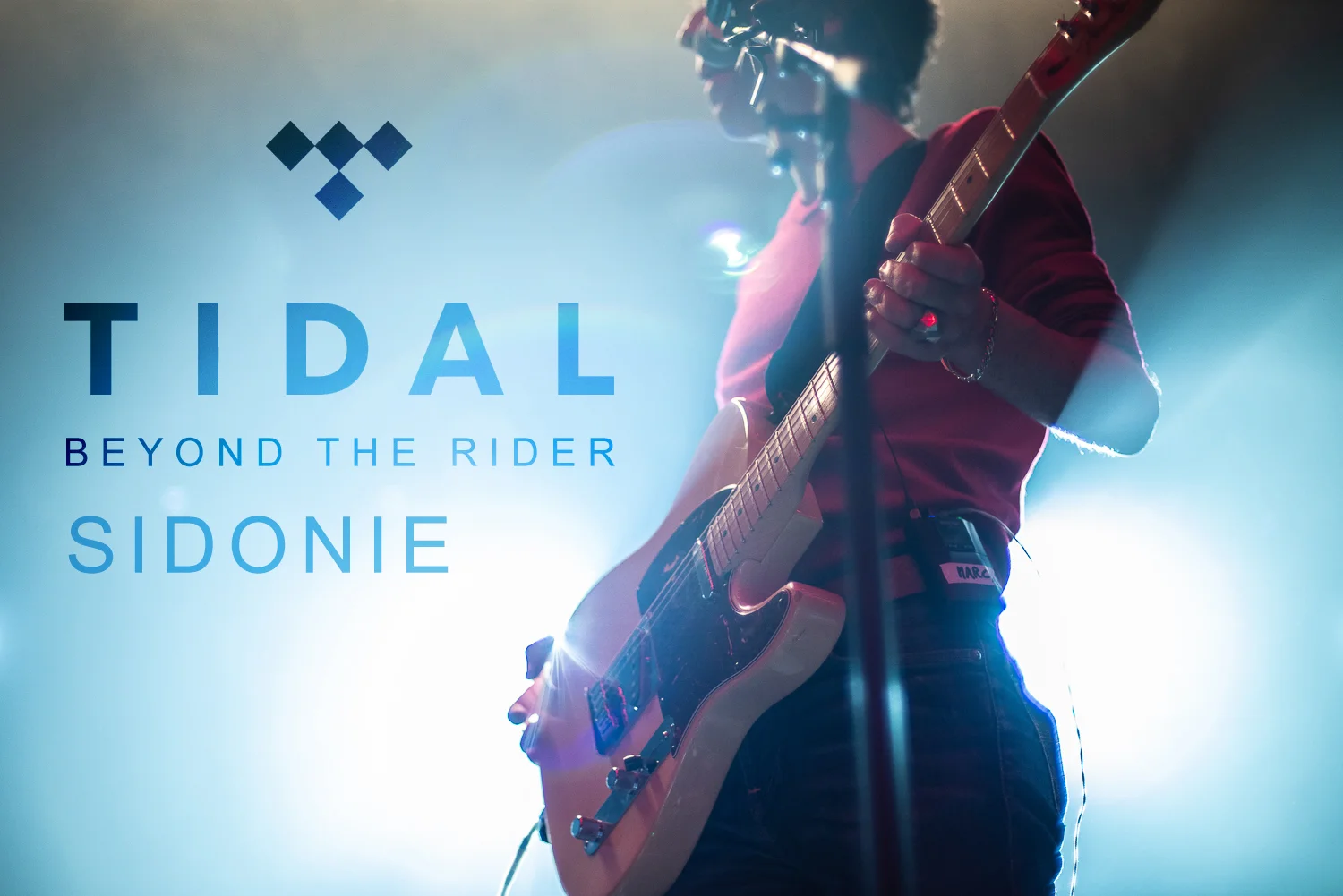 TIDAL - SIDONIE - BEYOND THE RIDER Tidal gave Egami Production full access to Sidonie´s Concert at the Apolo Theater in Barcelona. The oficial Beyond the Rider shot before, during and after the concert is now online and also available on Tidal international Website: https://tidal.com/video/110531332