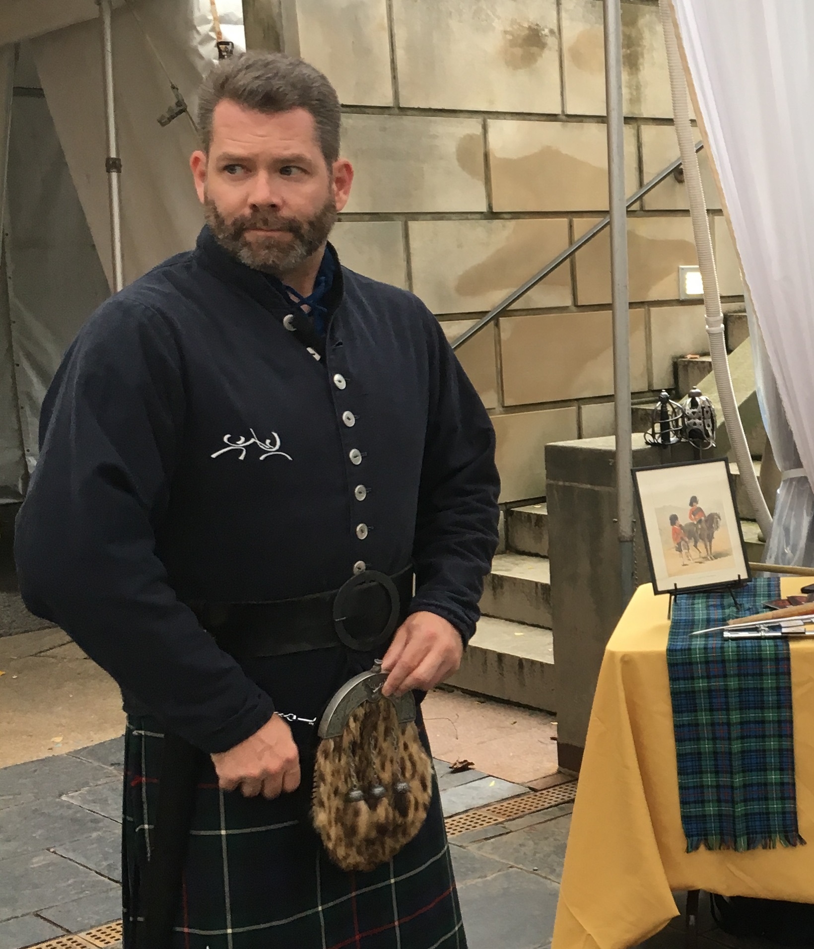 Coach Jonathan - Coach Jonathan has been with VAF since 2008. He teaches German Longsword and Italian Rapier in the Historical Swordsmanship program as well as modern Olympic foil. In addition, Coach Jonathan has a love for all things Scottish and is the vice president of the Clan MacKenzie Society in the Americas. He actively researches and recreates Scottish historical swordsmanship based on period fencing treatises, and has traveled internationally to train with experts in the field. He teaches beginning and intermediate Olympic Sport Fencing and Historical Swordsmanship classes.