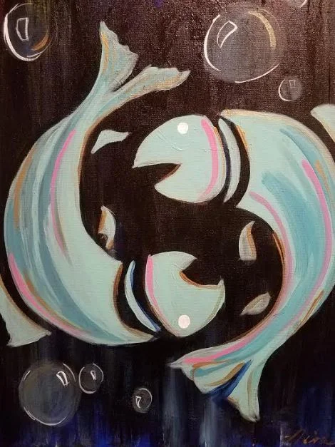 Pisces Birthday Paint + Sip (21+)