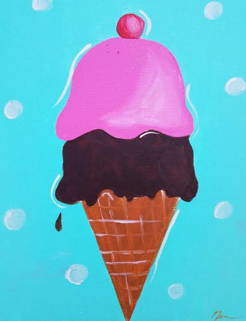 ArtKIDsy Paint Session at Bons