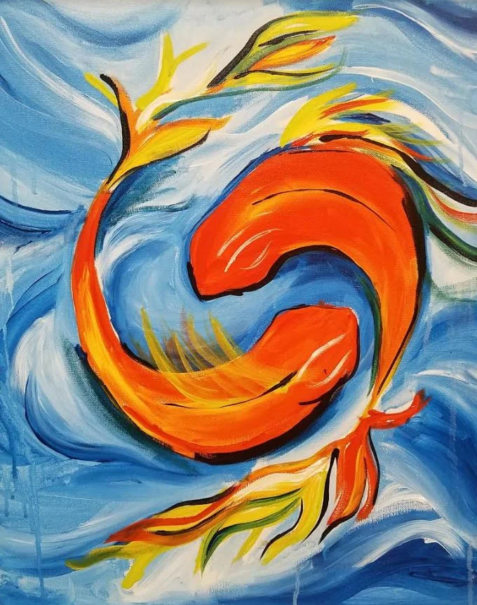 Artipsy Pisces Paint Party