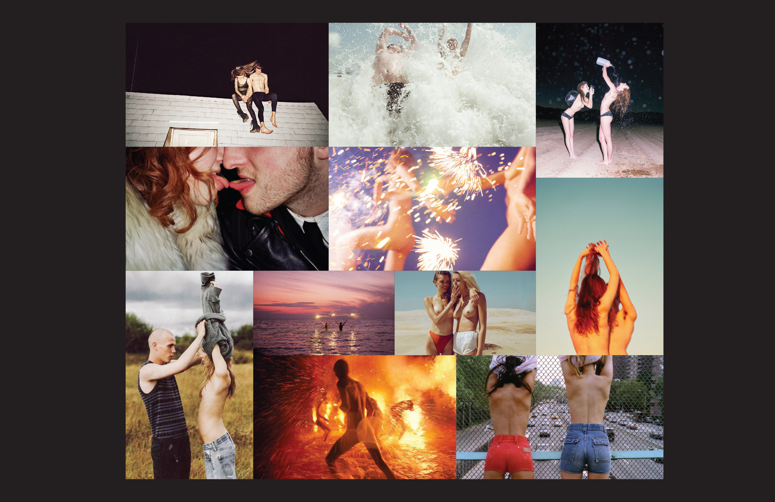 Enrique Mosqueda, creative director ck2 x calvin klien mood boards
