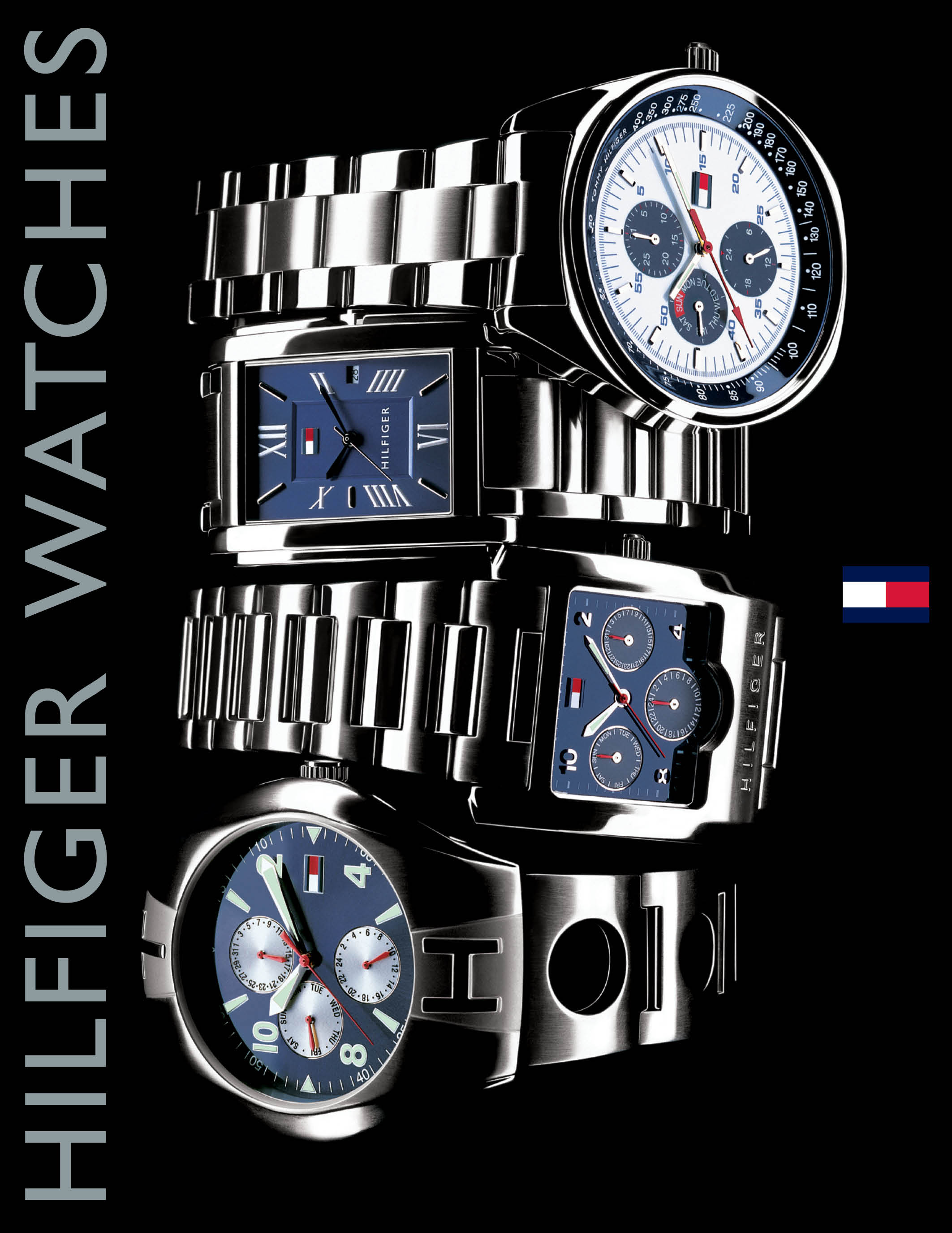  Enrique Mosqueda, creative director  archive portfolio - tommy hilfiger - watches advertising campaign 