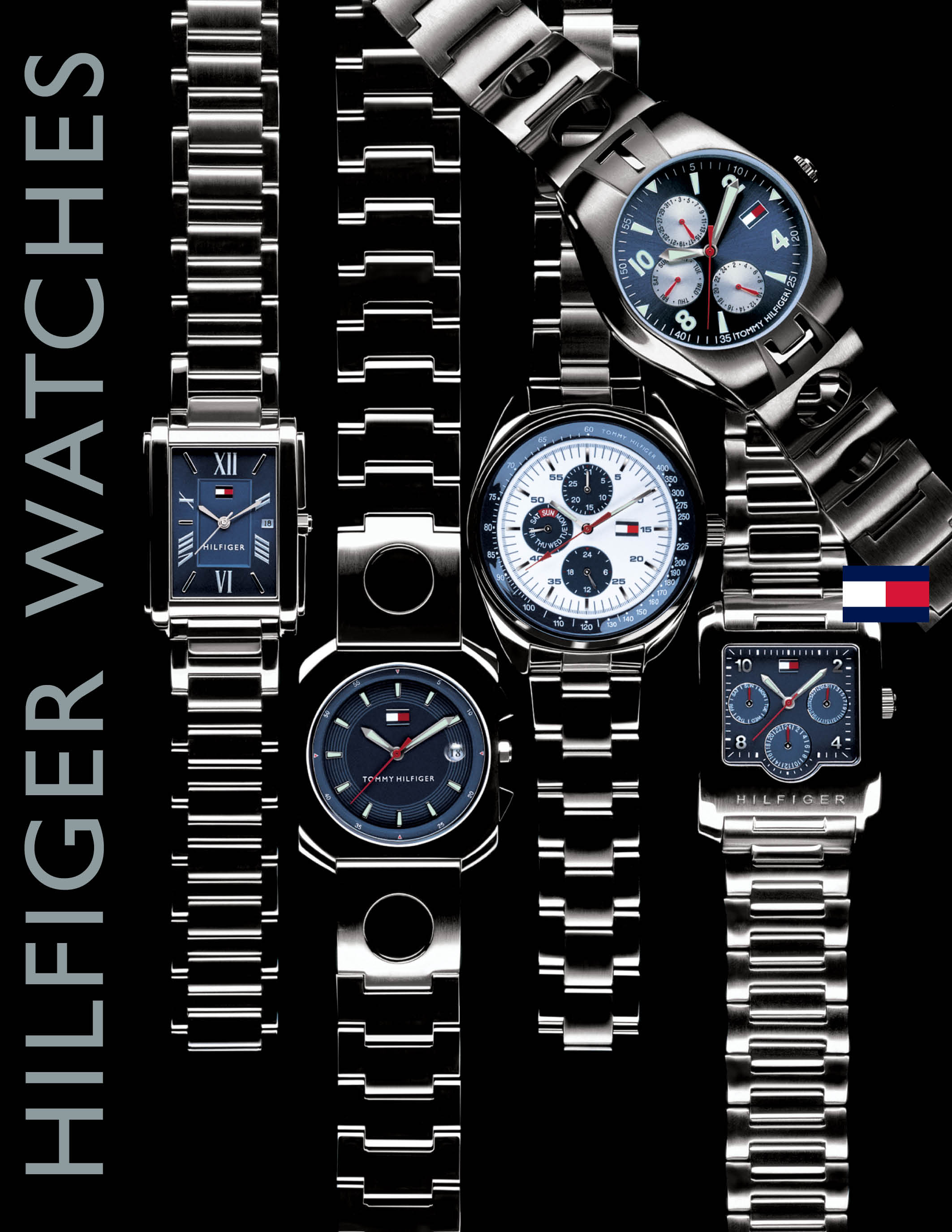  Enrique Mosqueda, creative director  archive portfolio - tommy hilfiger - watches advertising campaign 