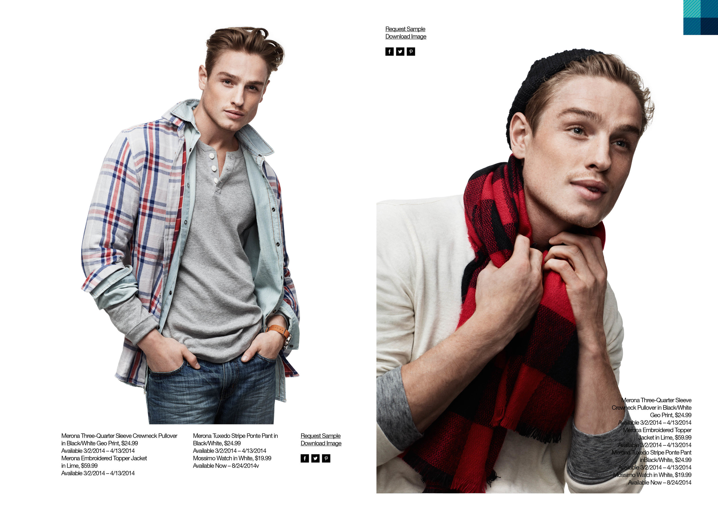  Enrique Mosqueda, creative director  archive portfolio -Adam Lippes plaid target -Look Book 