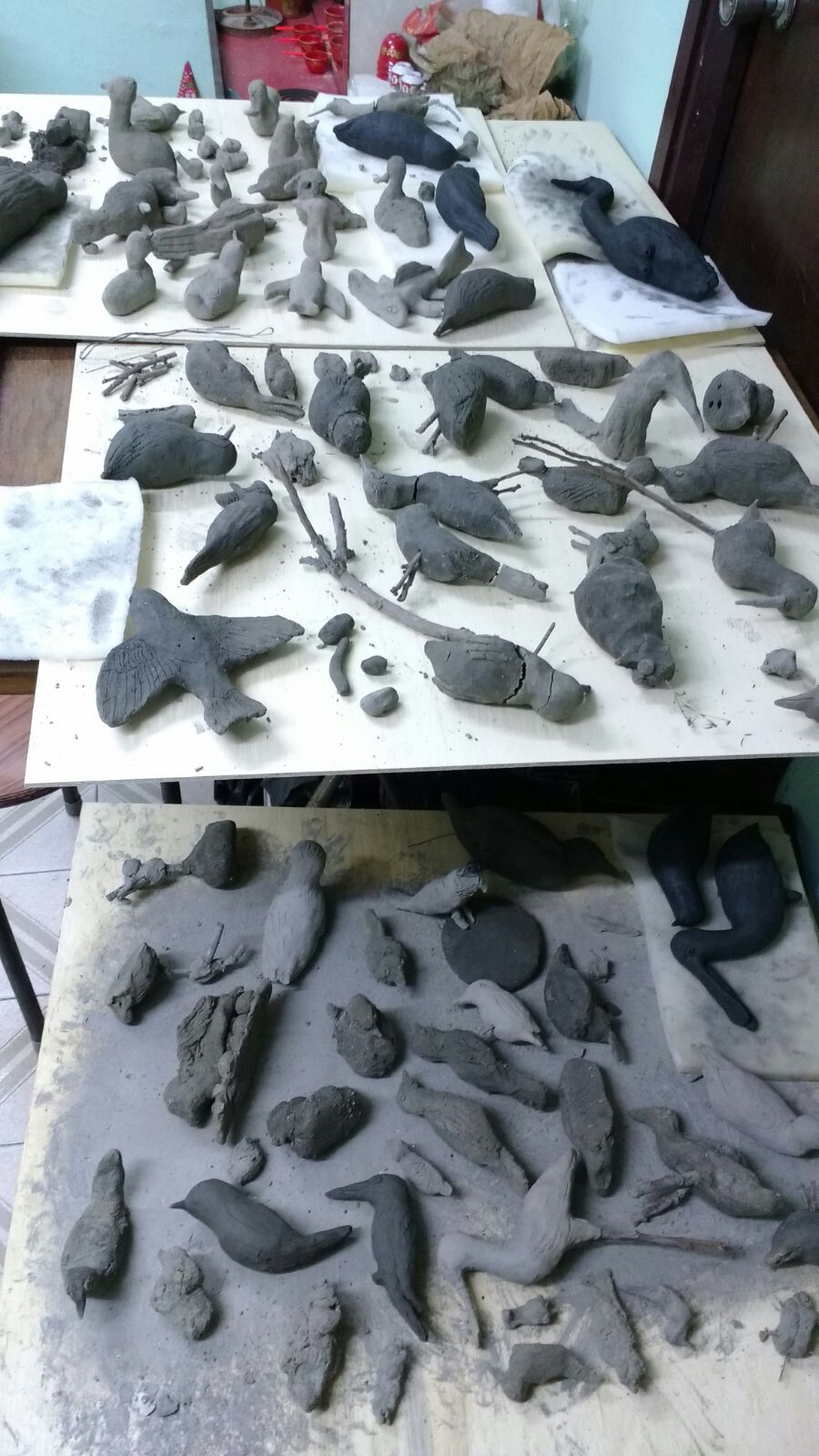 MONTI LAI WAI YI's clay workshop