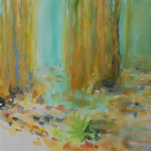 Orange and Teal, Lambert's Cove