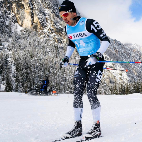 Fredrik Byström i Långloppsvärldscupen Ski Classics. Foto: Magnus Öst.