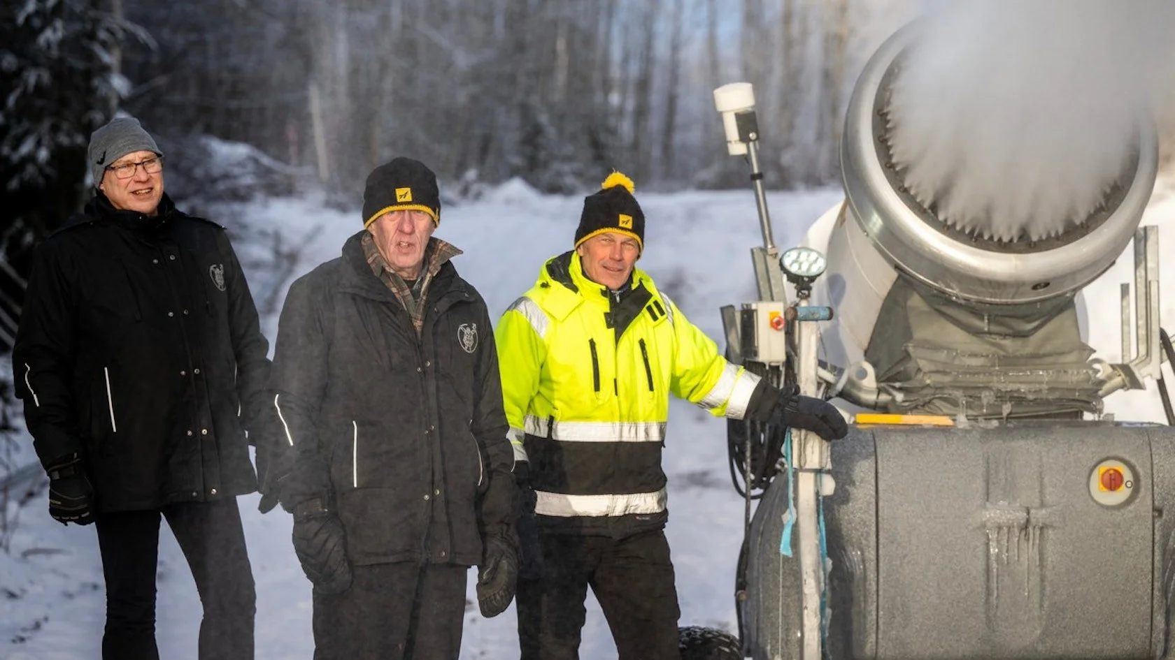 Reportage om våra snömakare