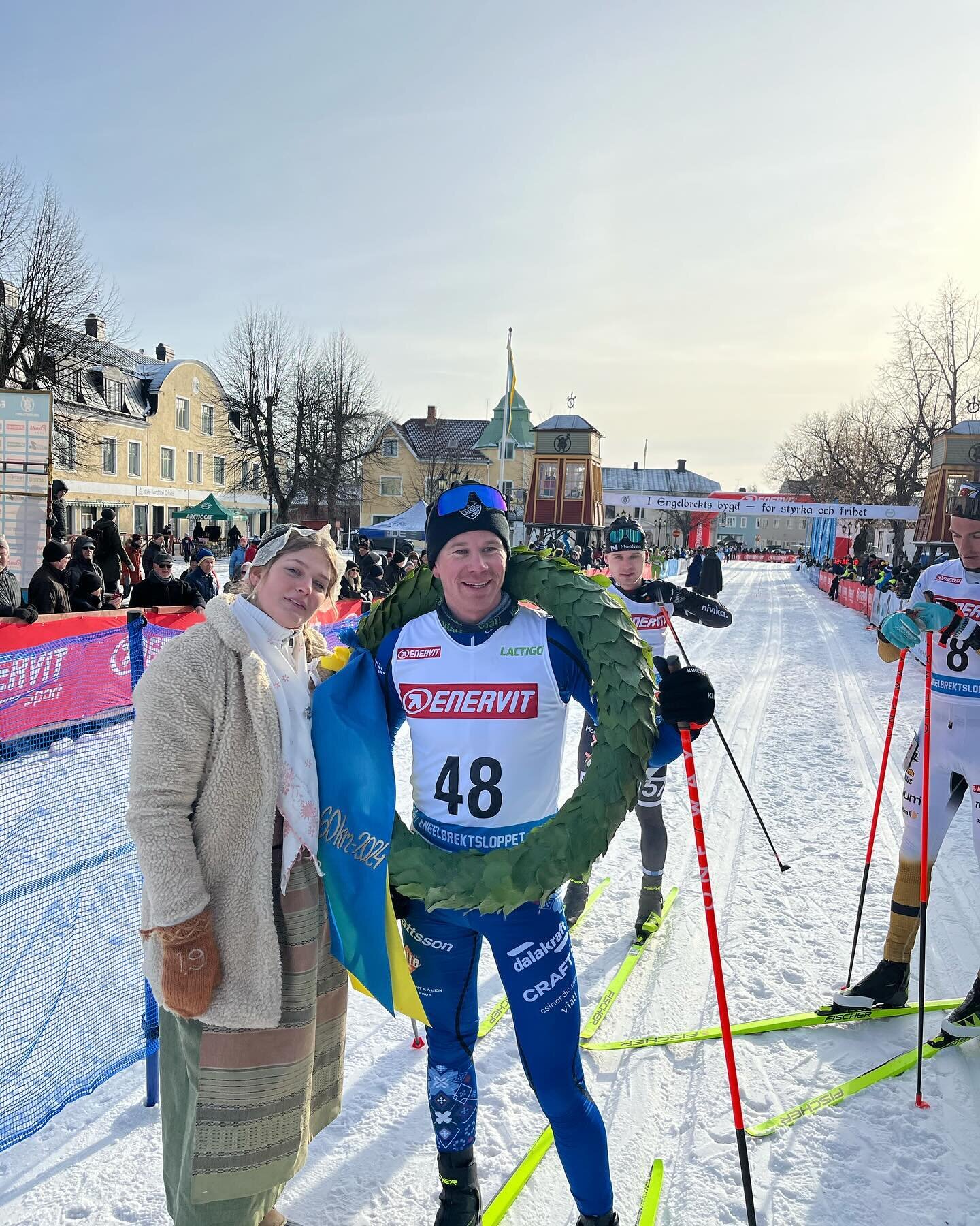 Grattis Gustav Eriksson vinnare i Engelbrektsloppet 60! 🥇🙌