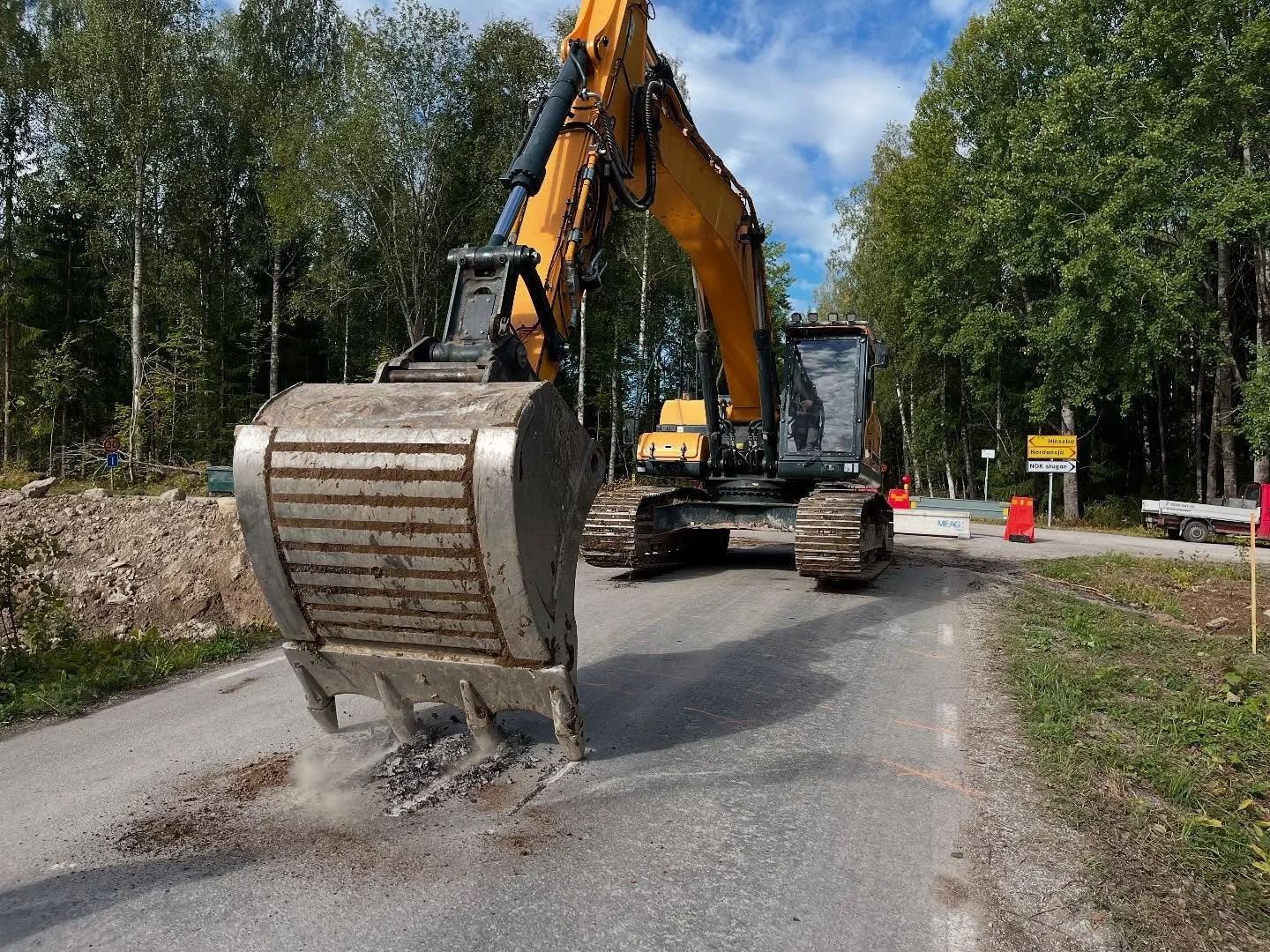 Spaden i backen! 😁 Nu &auml;r tunnelprojektet i full g&aring;ng. Inom n&aring;gra veckor ska allting vara p&aring; plats i god tid inf&ouml;r s&auml;songs&ouml;ppningen den 1 december. #engelbrektssp&aring;ret #engelbrektsloppet #visitnorberg