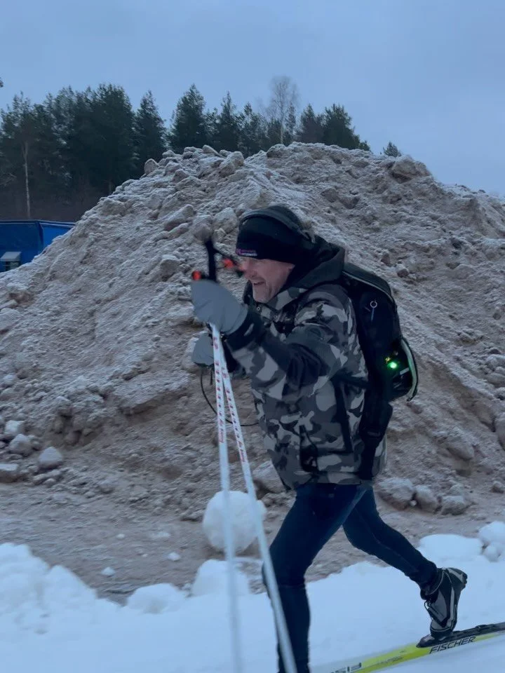 Liverapportering av Terje p&aring; P4 V&auml;stmanland nu p&aring; morgonen och det funkar ju bra med jeans-outfit och rullskidspetsar🤩👍 #engelbrektssp&aring;ret #p4v&auml;stmanland