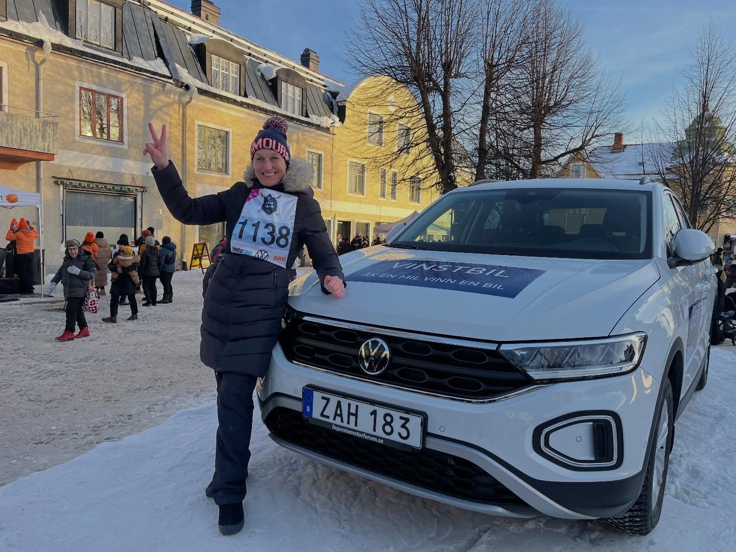 Grattis till Veronica Adlerteg, V&auml;ster&aring;s som vann en ny Volkswagen T-Roc v&auml;rde 392.100 kr 🎉👏🌟