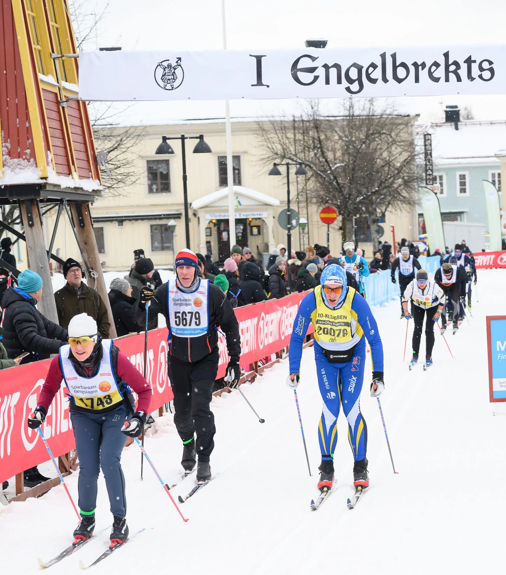 Vinterveckan fortsatte med rekorddeltagande i &nbsp;Engelbrektsloppet 45 