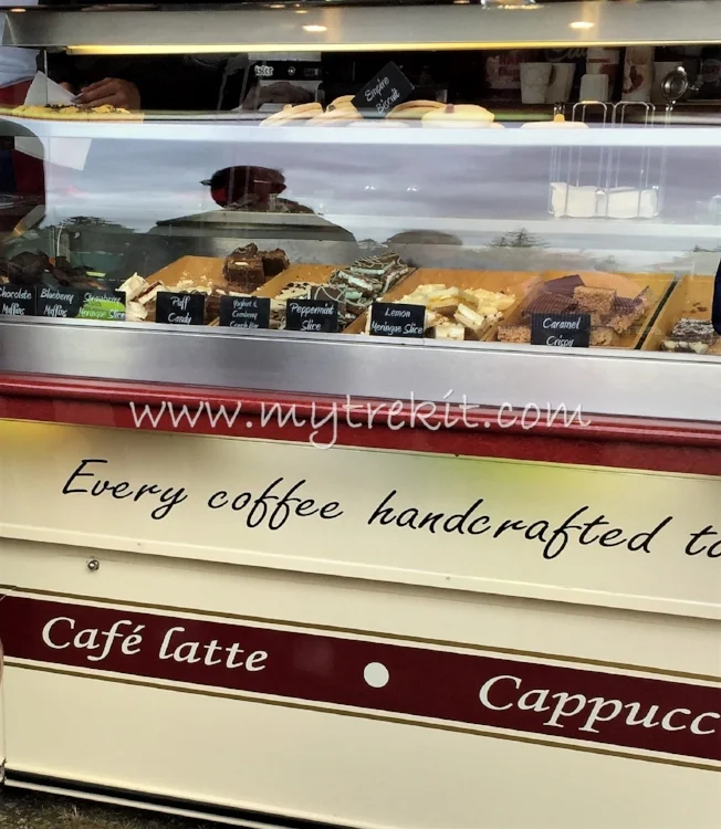 A wide variety of sweets to try with your coffee or tea.
