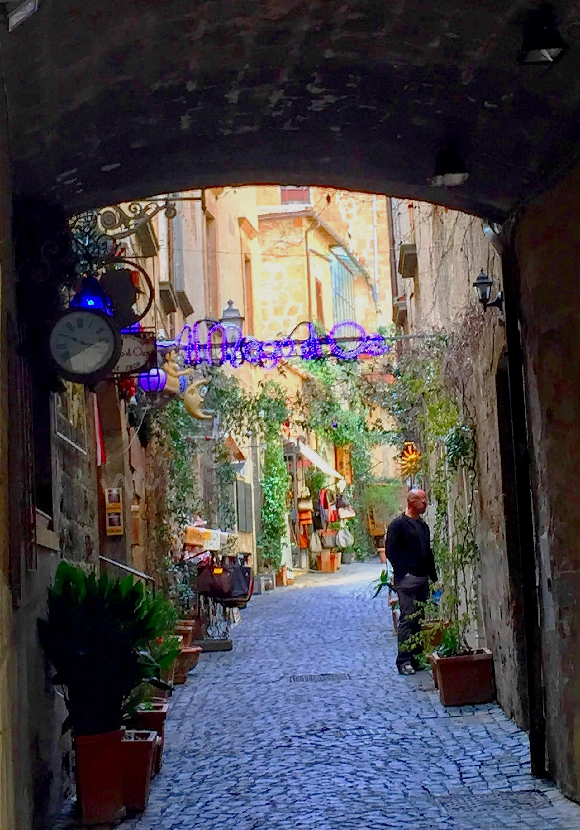 Orvieto offers many side streets to meander through.