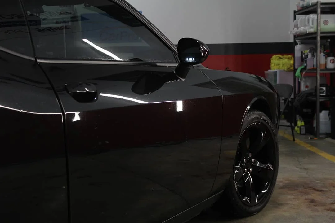 Dodge Challenger after Paint Correction at Oregon Detail Co Eugene Oregon