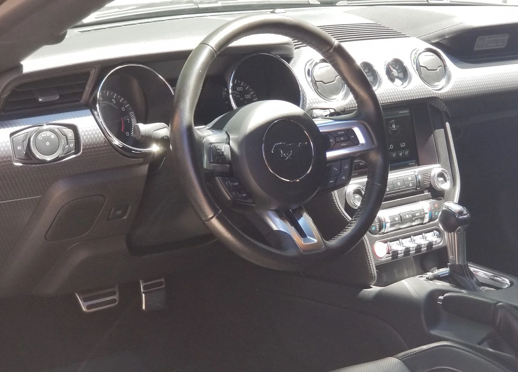 Ford Mustang Interior Detail at Oregon Detail Co Eugene Oregon