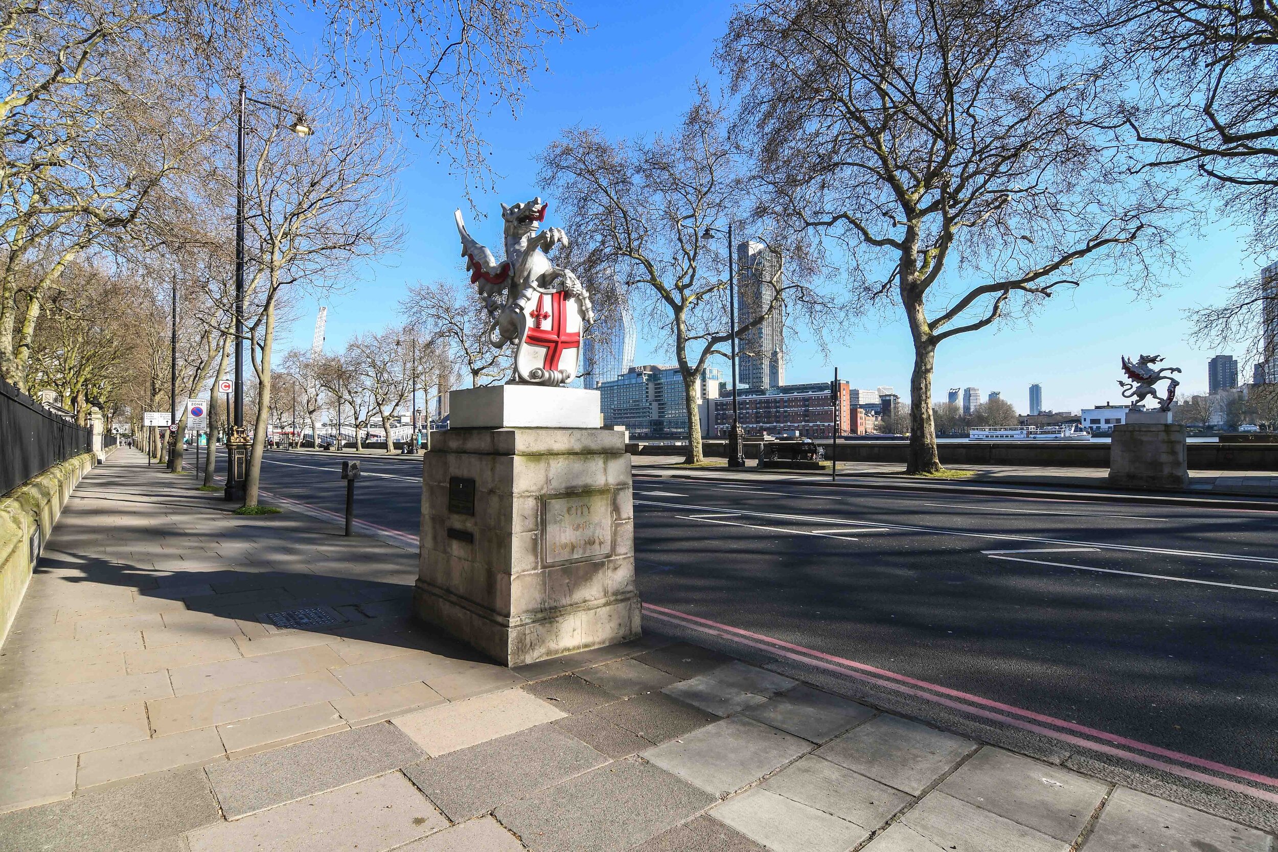 City of London Dragon Boundary Mark