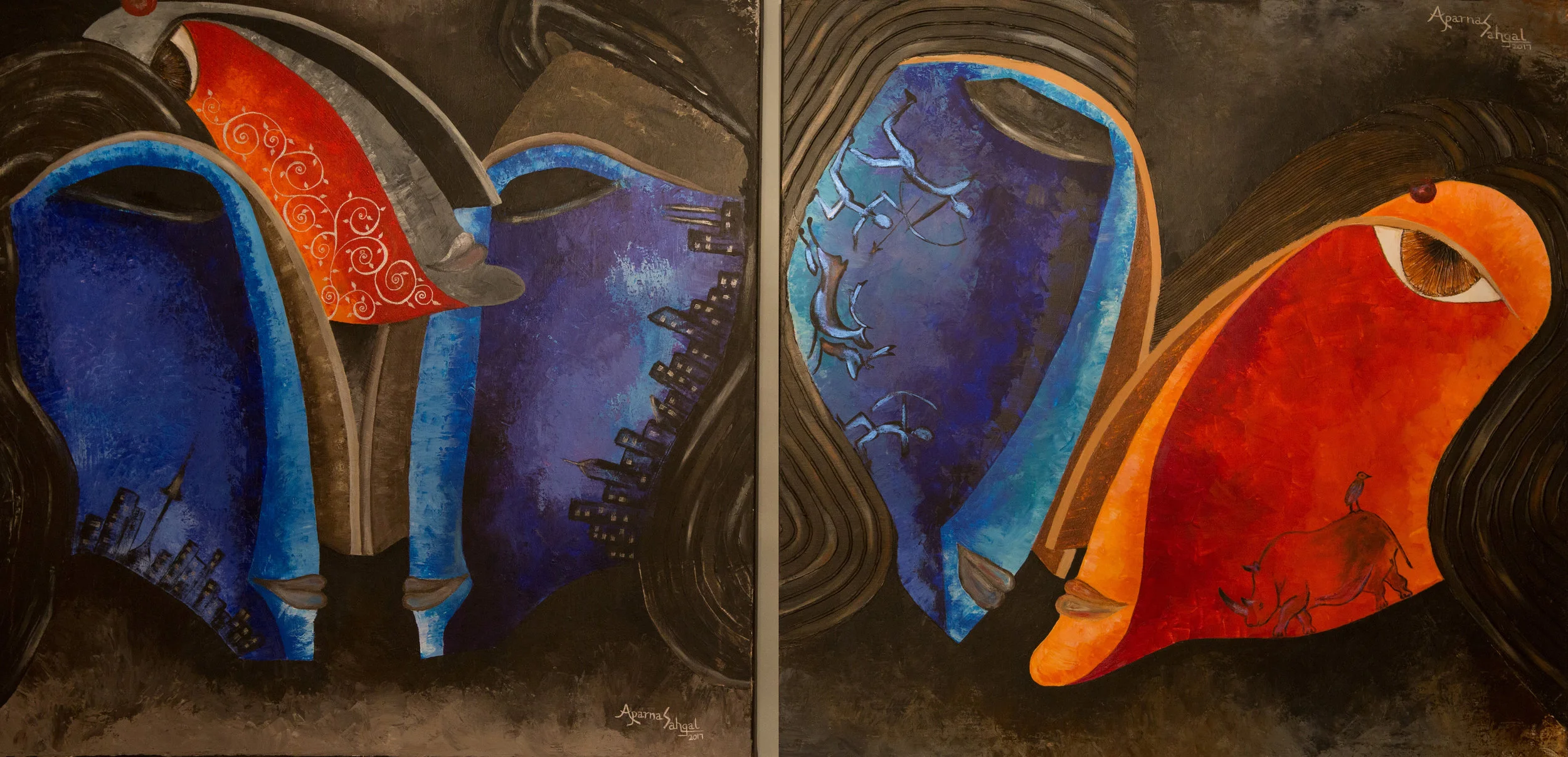 The Mountain Between Us_Acrylic On Canvas_30x60_diptych.jpg