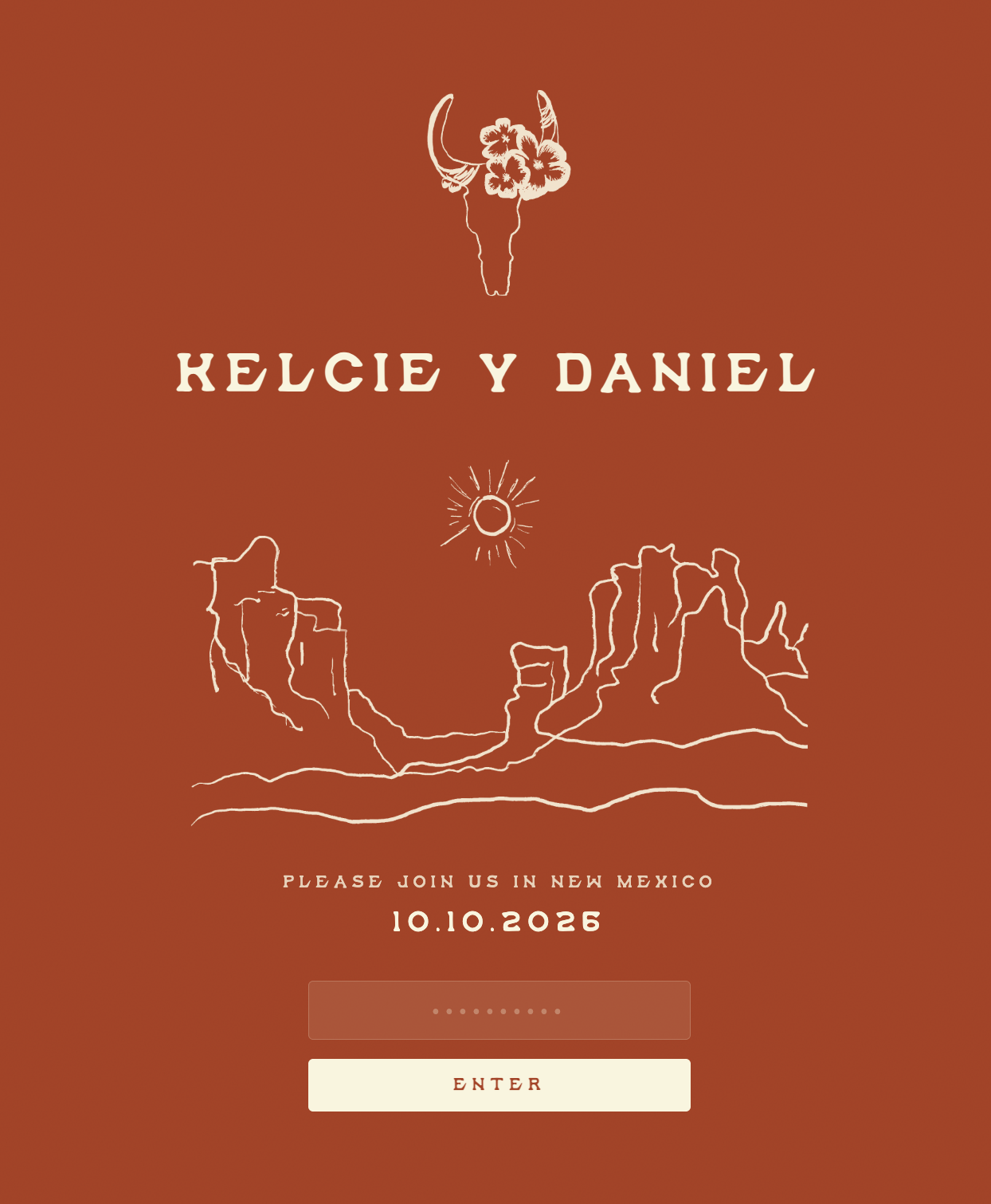 Custom Wedding Website