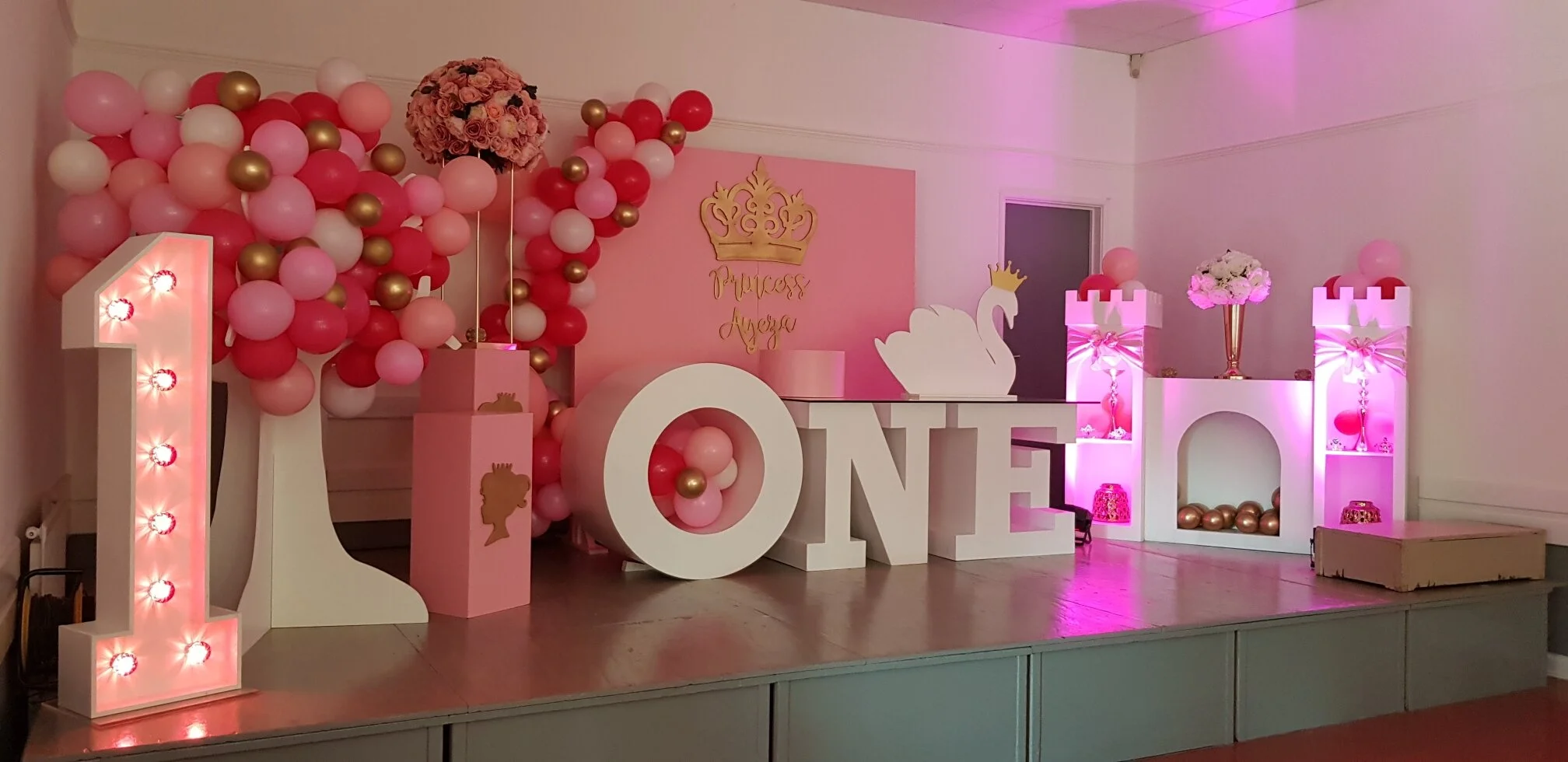Princess Themed Party Prop Hire 