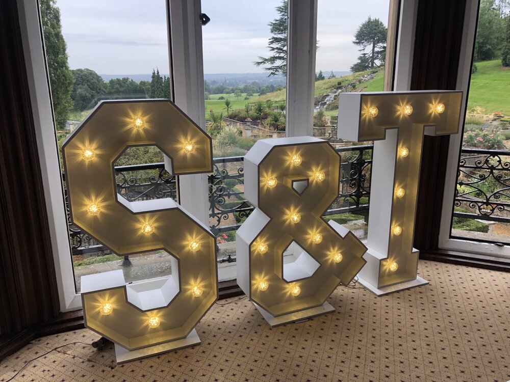 Light Up Numbers For Hire - The CopyCat Party Company