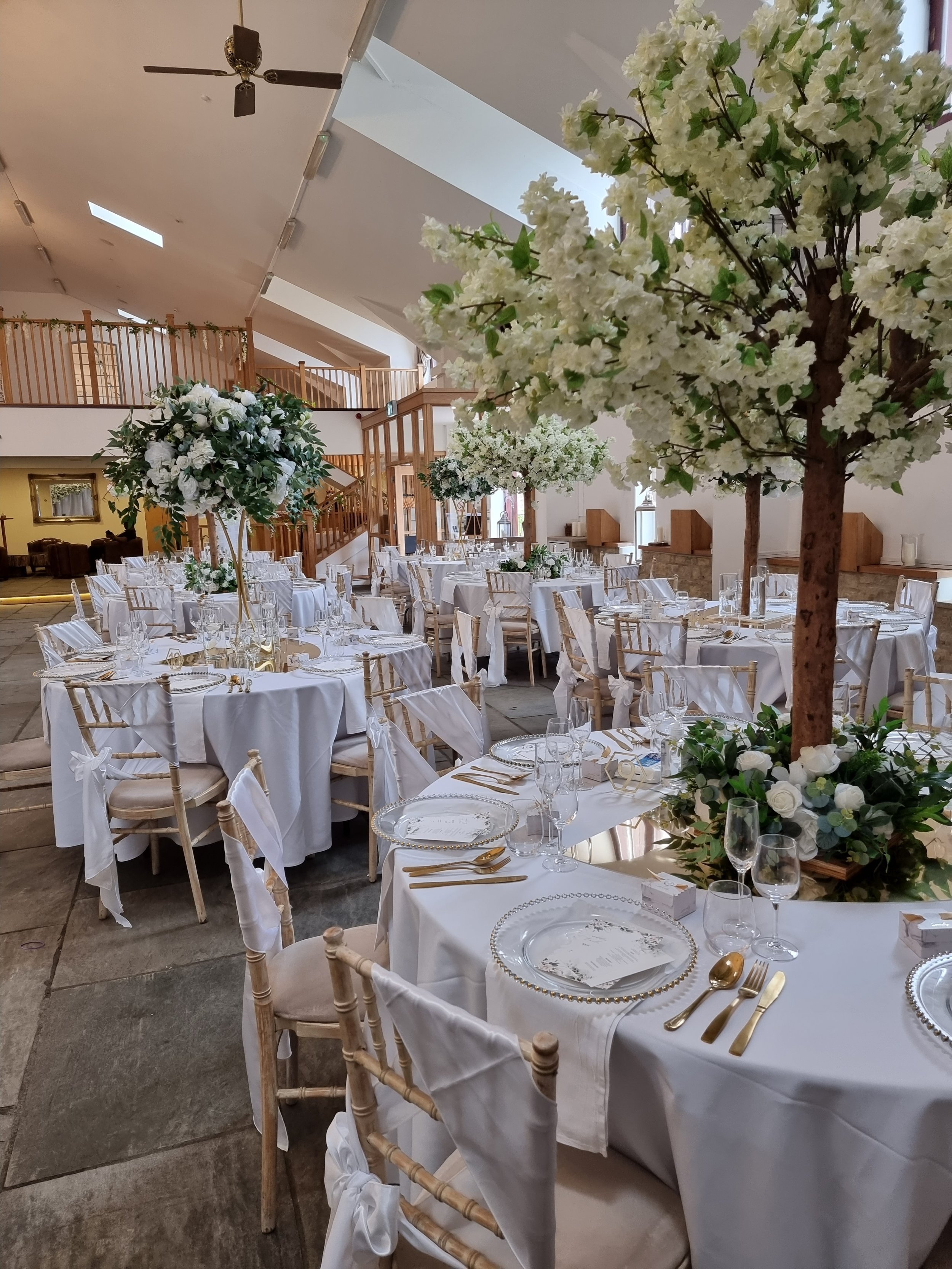 Blossom Tree Table Centres 4ft ivory *HIRE ONLY* Wedding Event 