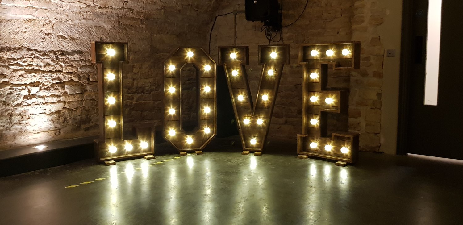 Decorative Letters For Weddings