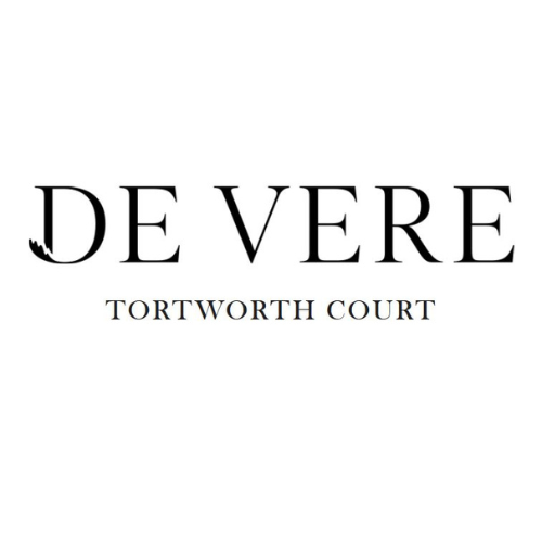 De Vere Tortworth Court logo in black text on a white background