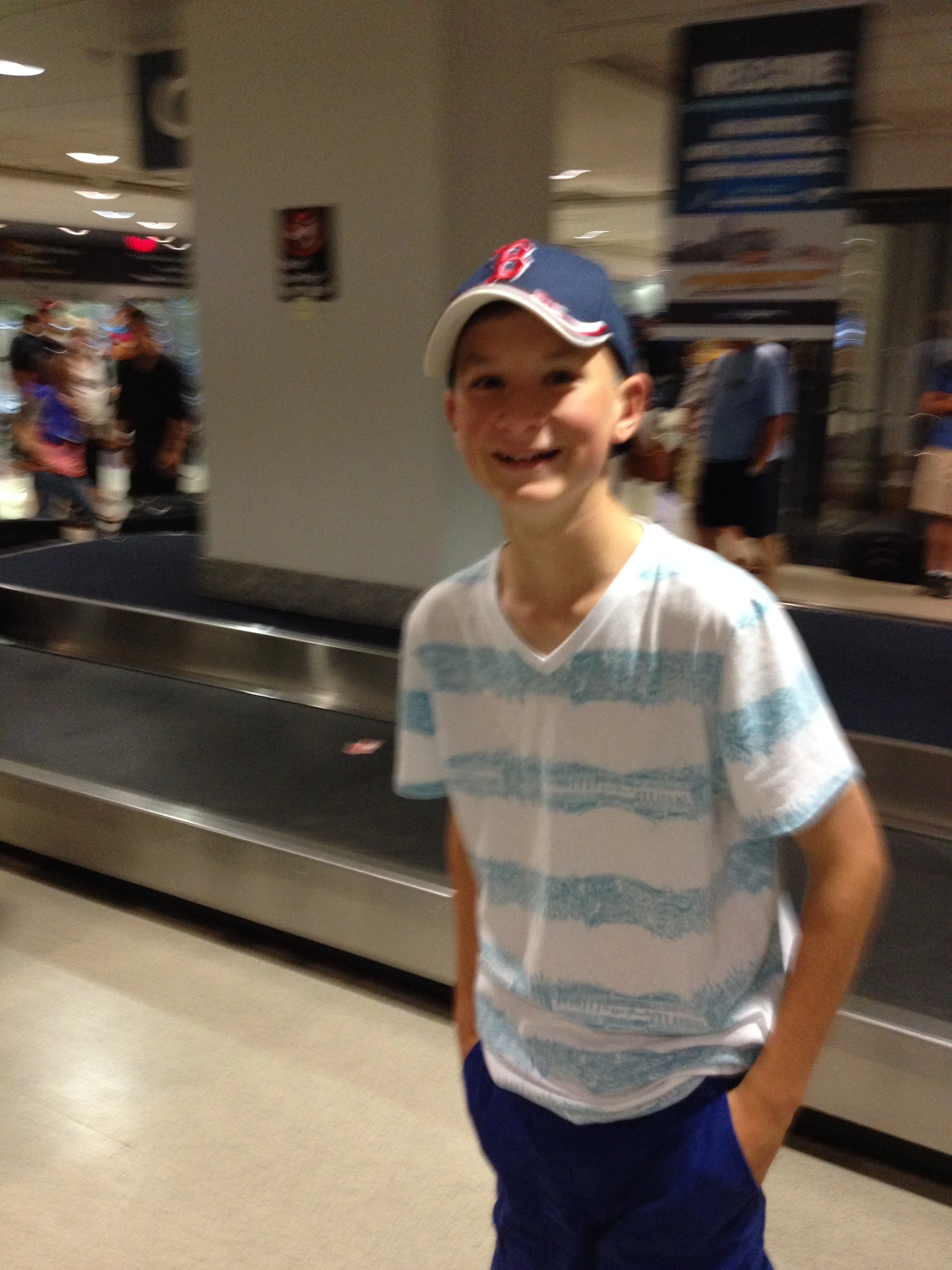 Mookie Yes, a Sox fan infiltrated NYC. A younger member, but up and coming. Thinks football has a goalie!