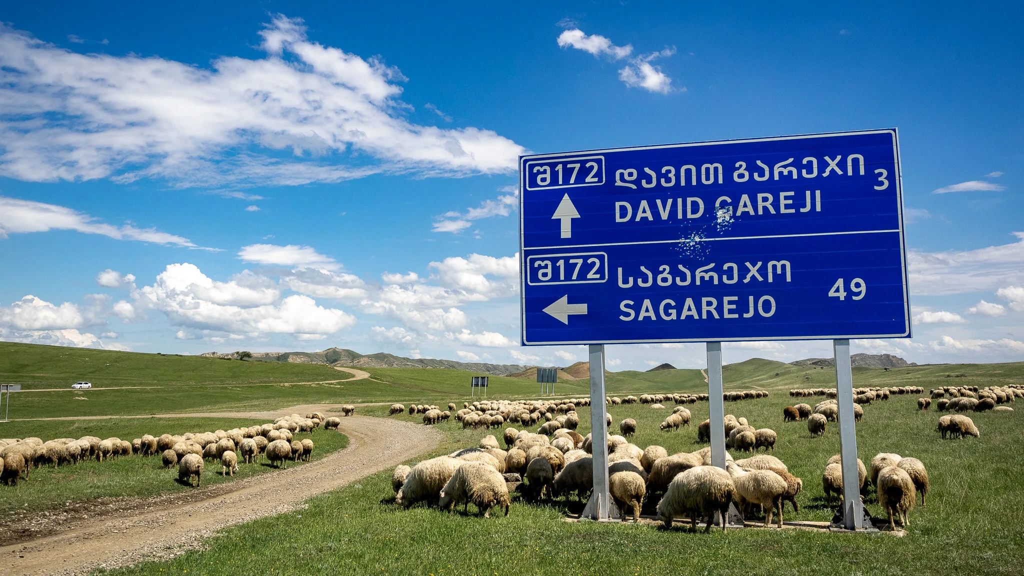 Route to David Gareja