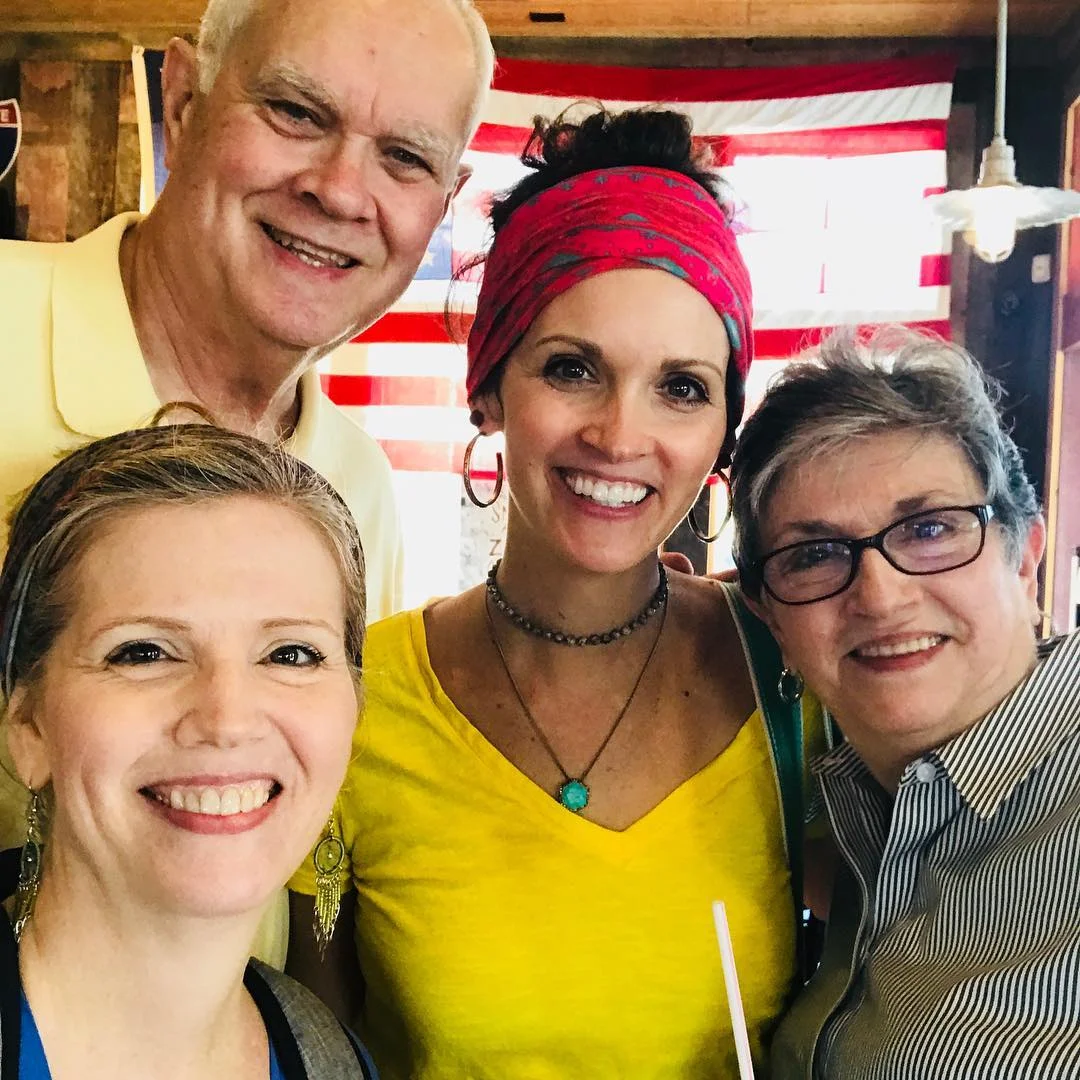 This was an impromptu lunch that we enjoyed together near the end of Mel’s sabbatical just about a month ago. I was on a writing deadline, but really glad I didn’t miss the chance to be with my parents and sis that day.