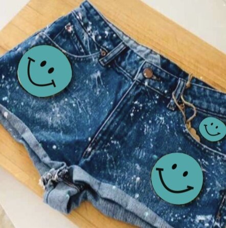 Smiley turquoise 