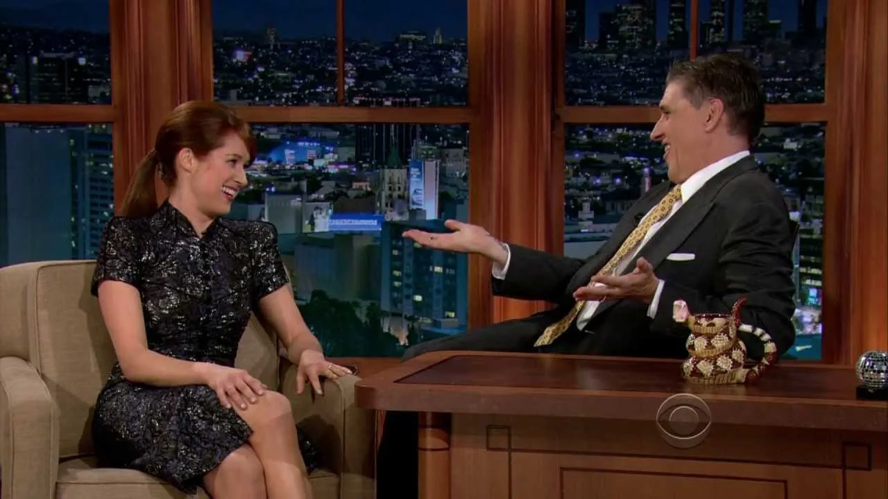 Late Late show with Craig Ferguson CBS - DH Hair Male Grooming - Hair: Craig Ferguson Hair: Ellie Kemper