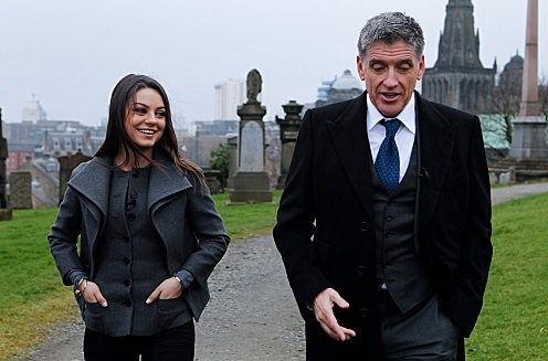 Late Late show with Craig Ferguson CBS- DH Hair Male Grooming - Hair: Craig Ferguson Makeup and hair: Mila Kunis
