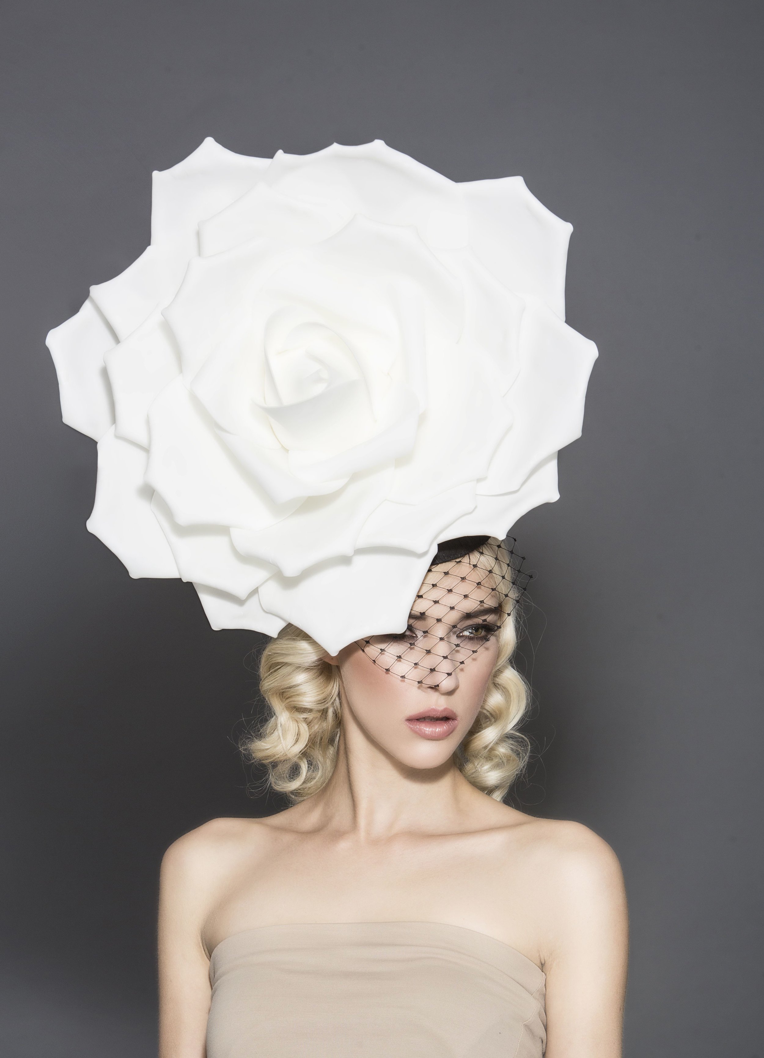 Hat designer: Arturo Rios Photographer: Mark Sacro Model: Stefanie Michova Makeup: Teodoro De Jesus Hair: Tuyen Tran